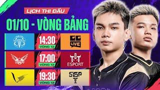 TV vs GGL  HQ vs TDT  VGM vs SGP  ĐTDV Mùa Đông 2023  Vòng Bảng  0110 [upl. by Eversole]