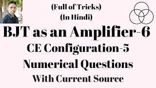 BJT as an Amplifier6  Mid Band Analysis of BJT Analog Electronics29 by SAHAV SINGH YADAV [upl. by End]