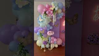 Balloon arrangement ytshort shorts balloon balloonarrangement howto how [upl. by Hnahk]