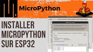 Installation de Thonny et de MicroPython sur un ESP32  1 [upl. by Romina]