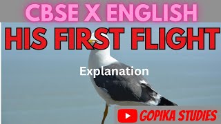 His First Flight in malayalam Class 10 English CBSE NCERT [upl. by Cordeelia886]