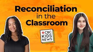 Orange Shirt Day discussion Reconciliation in the Classroom  CBC Kids News [upl. by Diba]