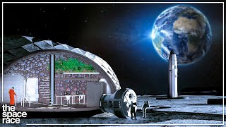 How NASA Plans To Build The First Moon Base [upl. by Eiralih707]