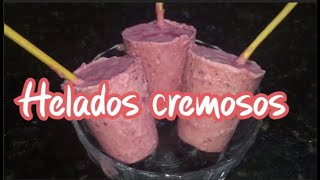 ¿Cómo hacer HELADOS CREMOSOS CASEROS [upl. by Nomzzaj]