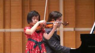 Viotti Concerto NO 23 in G Major Qingyu Chen 8 yrs old Merkin Concert Hall at Kaufman Center [upl. by Absalom]