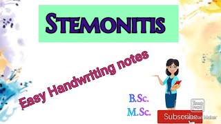 MSc Stemonitis notes Occurrence Mycelium Reproduction and Life Cycle of Stemonitis mscbotany [upl. by Rondon]