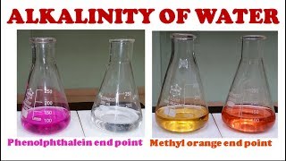 Alkalinity of water Phenolphthalein and Methyl orange alkalinity [upl. by Nylirahs]