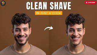 How to Remove Beard From Photo Using AI 🤖 [upl. by Nnyleve827]