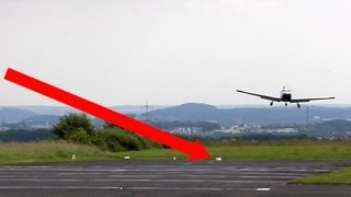 Flugzeug Crash auf der Landebahn [upl. by Bravin]