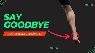 Say Goodbye to Achilles Tendonitis Pain with only 1 Simple Exercise [upl. by Dias]