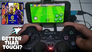 How to Play eFootball 2023 Mobile with PS2 Controller [upl. by Assennav]