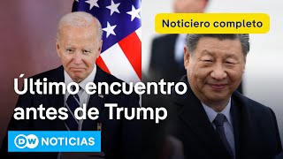 🔴 DW Noticias del 16 de noviembre China y EE UU buscan quottransición fluidaquot Noticiero completo [upl. by Ty]