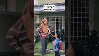 bahasa indonesia dan malaysia bahasa comedyvideos funny bahasamelayu shorts parenting [upl. by Aynosal]