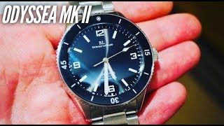 Richard LeGrand Odyssea MK2 Watch Review  Best Diver Under 300 [upl. by Storm736]