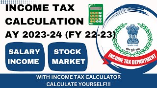 How to calculate income tax 202223 AY 202324 Which tax regime is better for salaried employees [upl. by Entsirhc621]