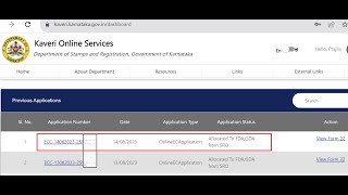 Kaveri 20 Karnataka Encumbrance Certificate Apply  EC Apply Through Kaveri Online 20 Mobile 2024 [upl. by Noet]