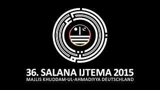 Nazm Abschlusszeremonie  Salana Ijtema 2015 [upl. by Stanhope7]