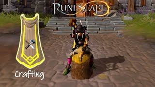 How I Got 99 amp 120 Crafting  One Of The Best Profitable Skills Runescape 3 Skilling Guide [upl. by Tito]