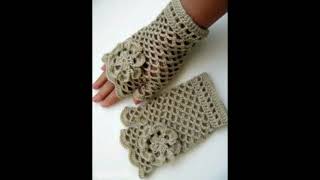 Trendy Crochet Gloves Designs With Pattern For Winter [upl. by Areikahs141]