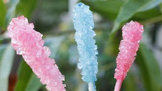 How to Make Rock Candy  Easy Homemade Rock Candy Recipe [upl. by Nivak]