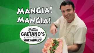 Gaetanos Deli quotMangia Mangiaquot TV commercial [upl. by Eriam925]