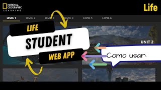 Como usar Life Student Web App National Geographic Learning 2nd Edition [upl. by Qooraf580]