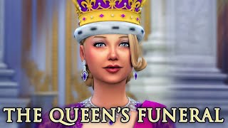 A ROYAL FUNERAL  The Sims 4 The Royal Family  S2 Part 91 [upl. by Elinad]