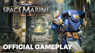 Warhammer 40000 Space Marine 2  Official Extended Gameplay [upl. by Gnut]