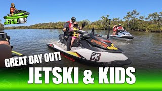 BRING YOUR KIDS DAY  JETSKI ADVENTURE  JETSKI JAKE [upl. by Ahsienek641]