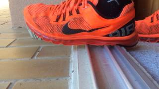 Nike air Max 2013 Crimson on windows rail [upl. by Norton133]