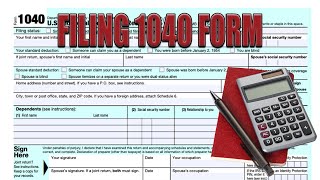 How To File 1040 Tax Return Form  Explain Very InDepth Tutorial Part 1 [upl. by Salokkin]