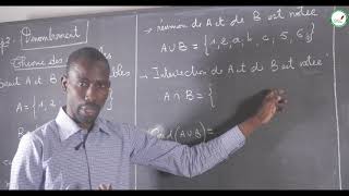 Cours  Première  Mathématiques  Dénombrement  Théorie des ensembles [upl. by Winthrop]