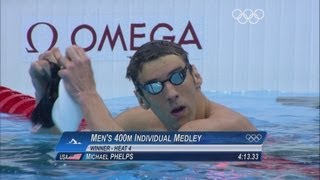 Mens 400m Individual Medley  Heats  London 2012 Olympics [upl. by O'Neil]