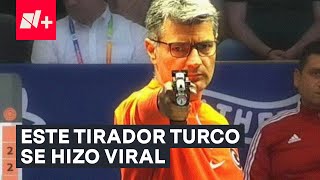 ¿Quién es Yusuf Dikec tirador turco en los Juegos Olímpicos París 2024  N [upl. by Nesaj]