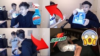 Windex Prank On Little Brother He Cries Gone Extremely Wrong [upl. by Juliano]