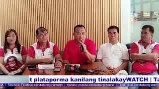 WATCH  Tatakbong Mayor ng Taysan Brigido “Dong” Villena kasama ang buong Team DAV [upl. by Bonni]