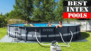 The 5 Best Intex Pools 2024 [upl. by Ynabla]