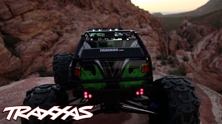 Traxxas Summit  Extreme Canyon Run [upl. by Kylen]