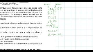 Distribución de frecuencia para datos agrupados De forma clara y sencilla [upl. by Ellehciram304]