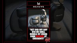 HeavysAudio Headphones Designed For Heavy Music  Get 40 Off The H1H Bundle Shorts [upl. by Gnus]