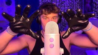 ASMR glove and hand sounds to put you to sleep [upl. by Ahsaei]