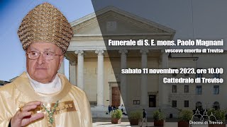 Funerale del vescovo emerito Magnani [upl. by Abate]