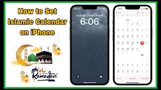 eng Cara set Islamik kalendar di iPhone [upl. by Romito125]