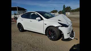 2024 TESLA MODEL Y VIN 7SAYGDEF1RF053746 [upl. by Coffey]