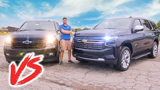 2020 vs 2021 Chevrolet Tahoe  Whats the Difference [upl. by Redna]