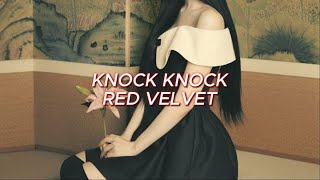 Red Velvet quotKnock Knock Whos Therequot Easy Lyrics [upl. by Winograd856]