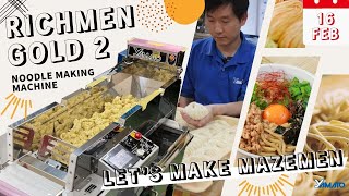 Online noodle class Lets make Mazemen Ramen February 16 2024 1000 AM JP [upl. by Nalra]