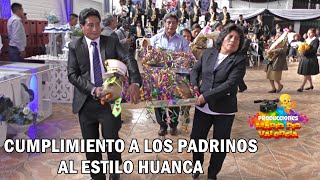 Matrimonio Al Estilo Huanca Kati y Nilton Cumplimiento a los Padrinos Palpa Huancayo  Perú Part 1 [upl. by Arayk]