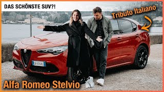 Alfa Romeo Stelvio im Test 2025 Tributo Italiano  das schönste SUV Fahrbericht  Review  Preis [upl. by Nosral]