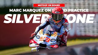 Marc Marquez Practice MotoGP Silverstone Circuit 2024 Part 3 On Board  Update MotoGP 2024 On Board [upl. by Bible142]